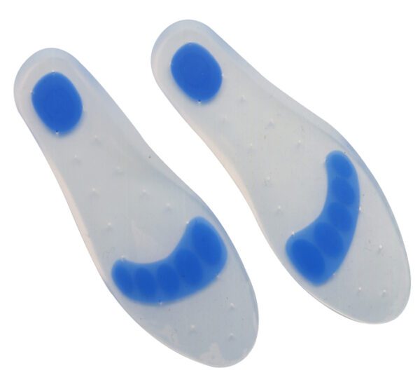 Semelle Complète en Silicone Multi-Densité pour Absorption des Chocs et Confort